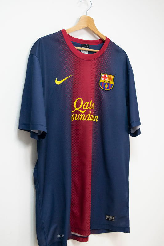 2011 Nike Barcelona Home Jersey - XL